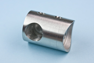 Querstabhalter 1087 Ø 22 mm, Sackloch 12,1 mm rechts