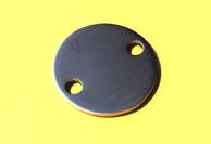 Ronde mit 2 Bohrungen6001