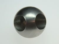 Kugelendkappe 2017 Ø 25 mit 2x Sackloch 12,1 mm