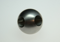 Kugelendkappe 1016 Ø 25 mit 2x Sackloch 10,1 mm